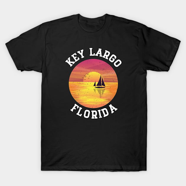 Key Largo Florida T-Shirt by kalponik